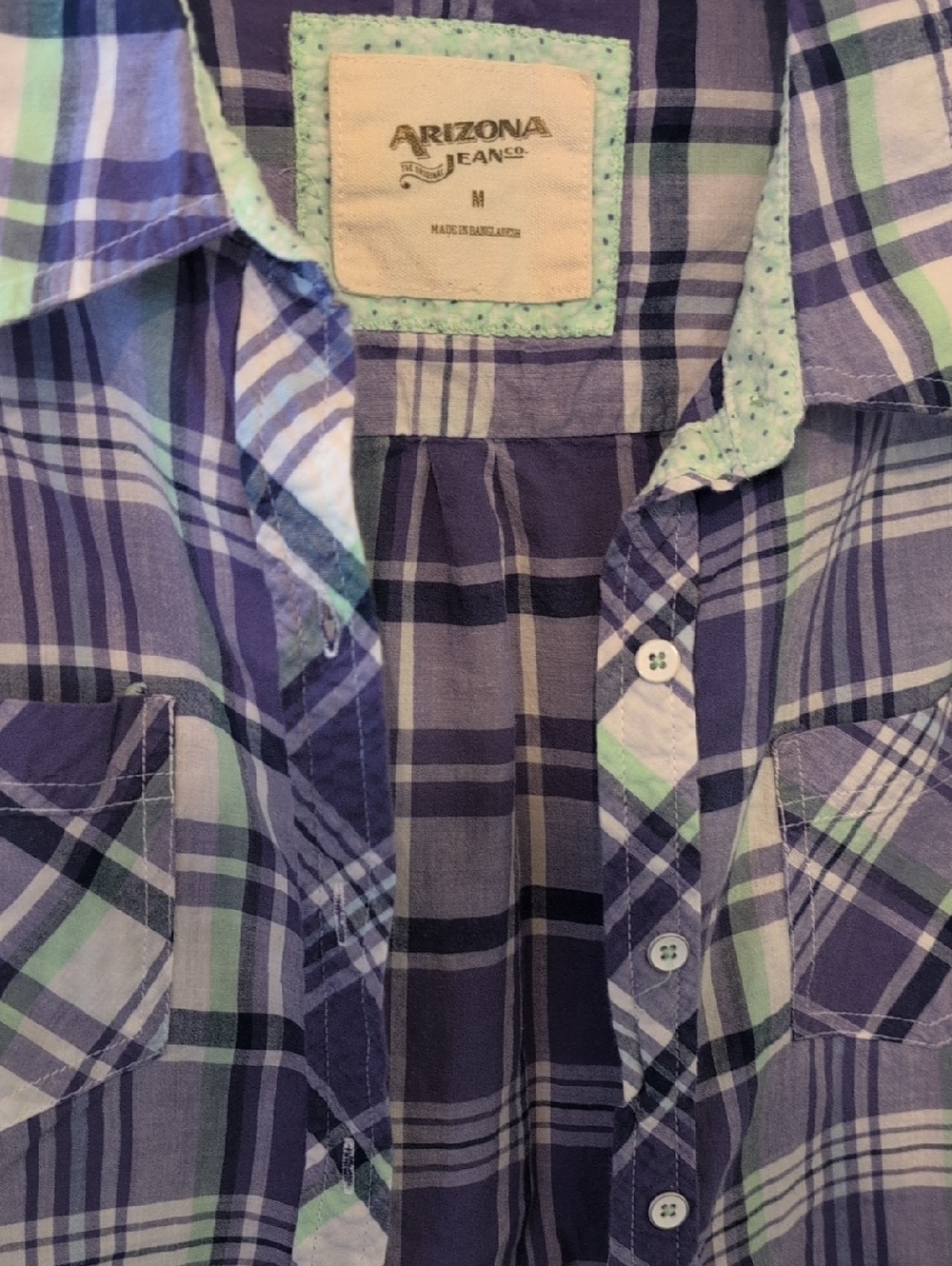 Purple Plaid Button Up Bella Swan Alt